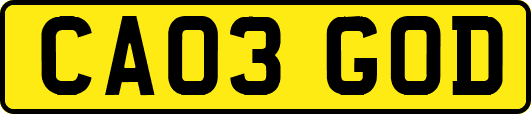CA03GOD