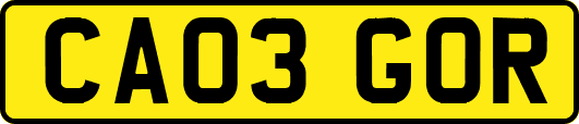 CA03GOR