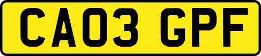 CA03GPF