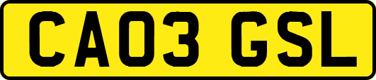 CA03GSL