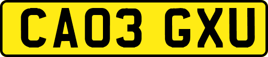 CA03GXU