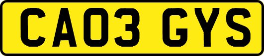 CA03GYS