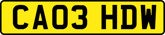 CA03HDW