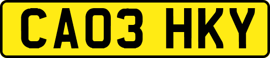 CA03HKY