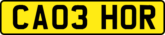 CA03HOR
