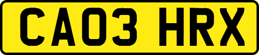 CA03HRX