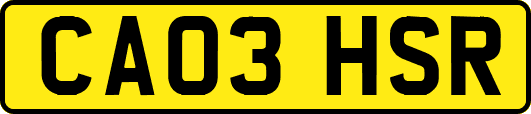 CA03HSR