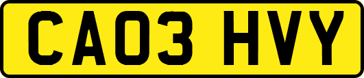 CA03HVY