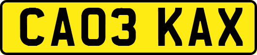 CA03KAX