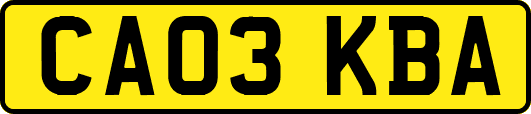 CA03KBA
