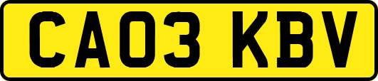 CA03KBV
