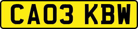 CA03KBW