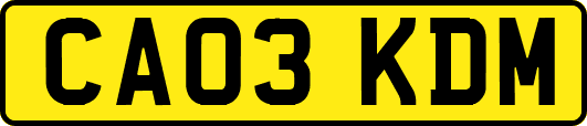 CA03KDM