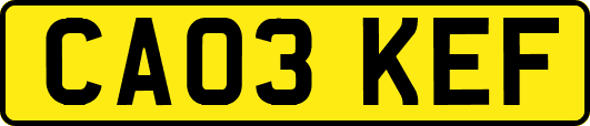 CA03KEF