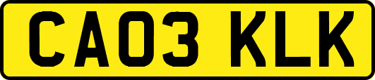 CA03KLK