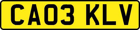 CA03KLV