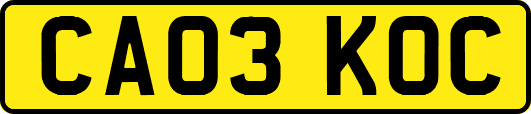 CA03KOC