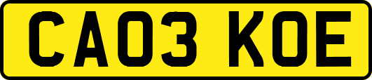 CA03KOE