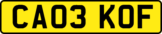 CA03KOF