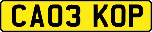 CA03KOP