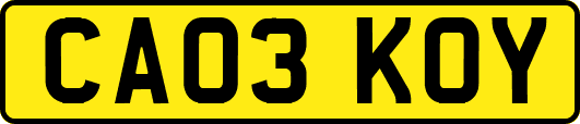 CA03KOY