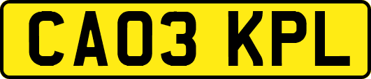 CA03KPL