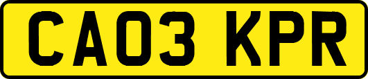 CA03KPR