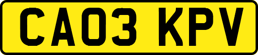 CA03KPV