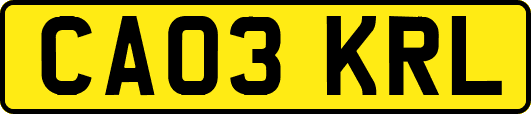 CA03KRL