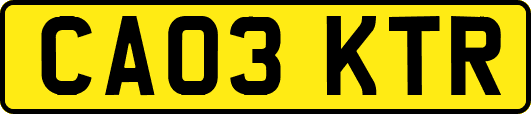 CA03KTR