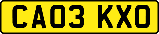 CA03KXO