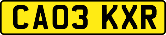 CA03KXR