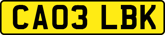 CA03LBK