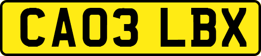 CA03LBX