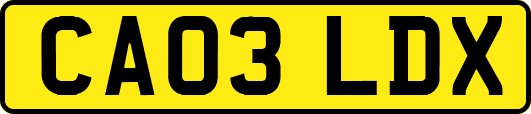 CA03LDX