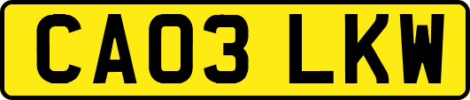 CA03LKW