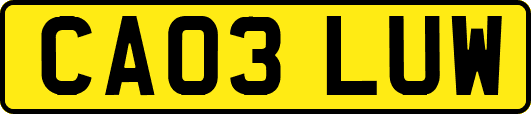CA03LUW