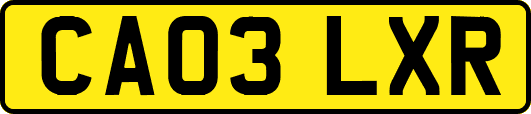 CA03LXR