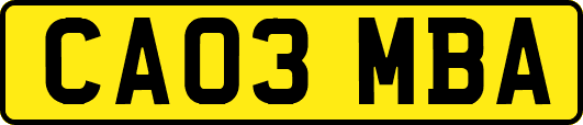 CA03MBA