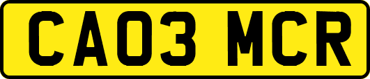 CA03MCR