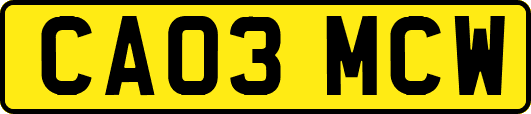 CA03MCW