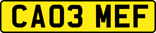 CA03MEF