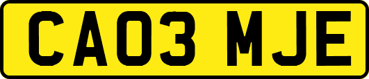 CA03MJE