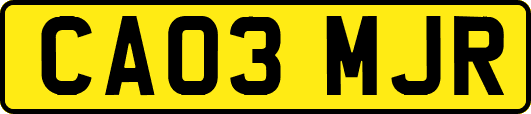 CA03MJR