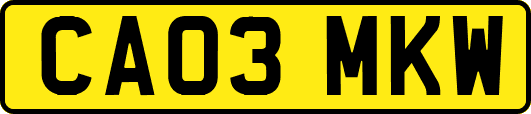 CA03MKW