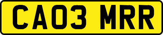 CA03MRR