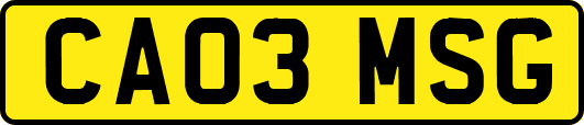 CA03MSG