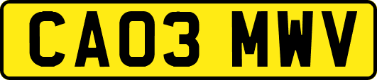CA03MWV