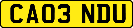 CA03NDU