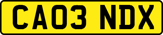 CA03NDX